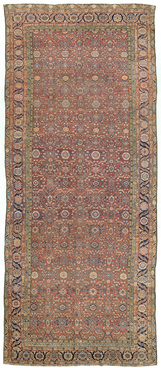 Persian Rug 1098 Antique Persian Mahal Gallery Size Rug 18659