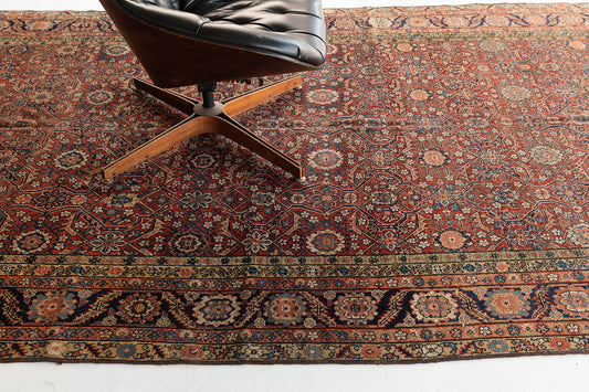 Persian Rug 1099 Antique Persian Mahal Gallery Size Rug 18659