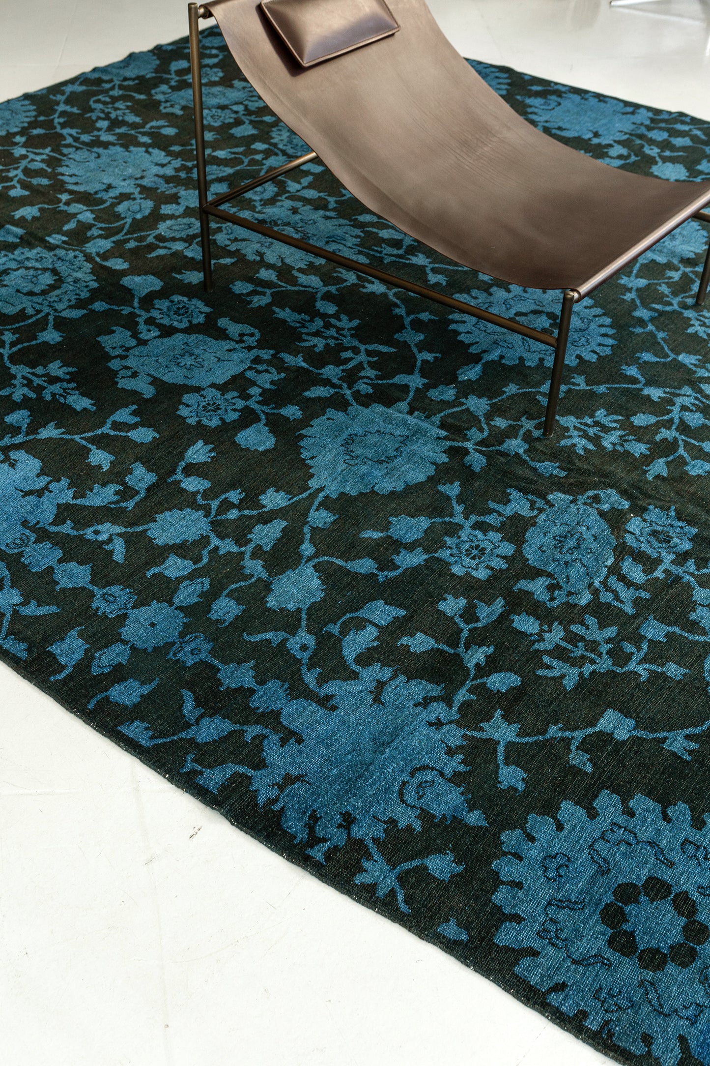 Vintage Style Overdye Transitional Design Rug