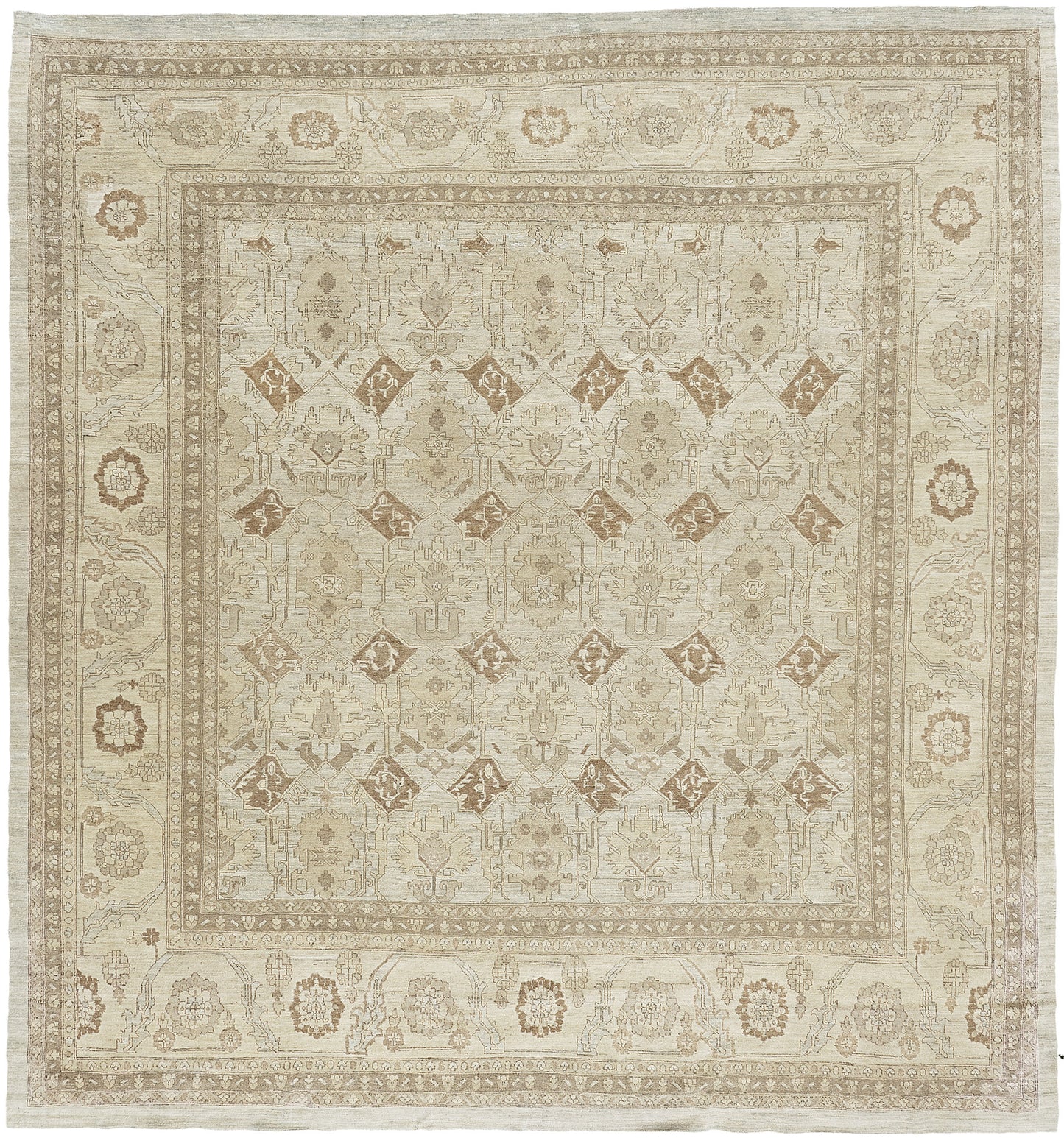 Vintage Style Bakhshaish Design Rug D5415