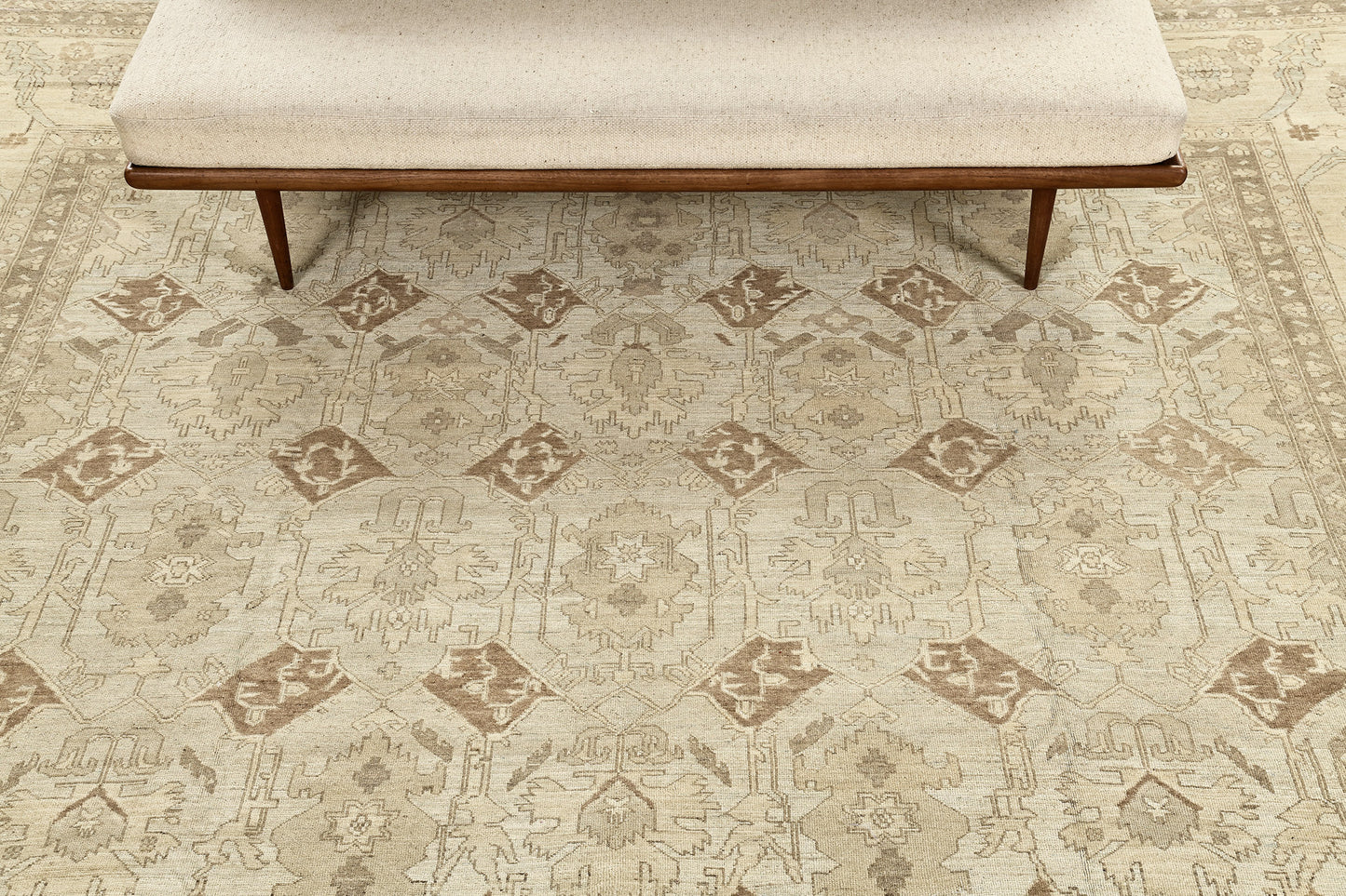 Vintage Style Bakhshaish Design Rug D5415