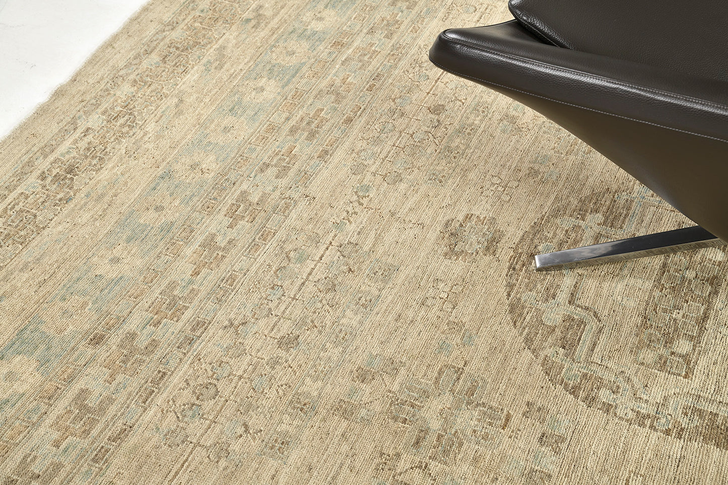 Vintage Style Khotan Revival Rug