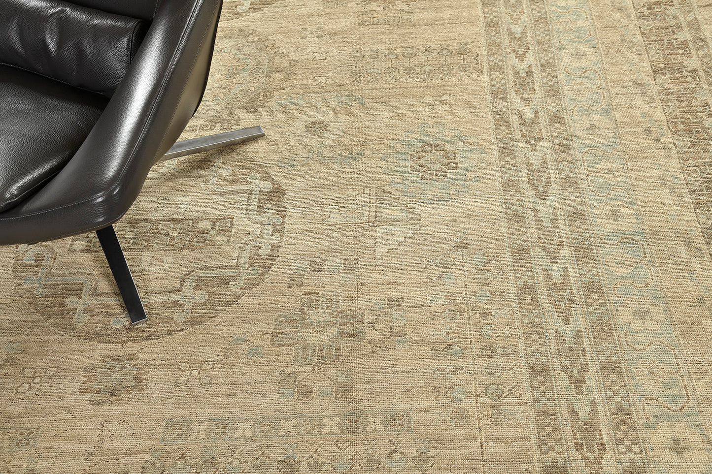 Vintage Style Khotan Revival Rug