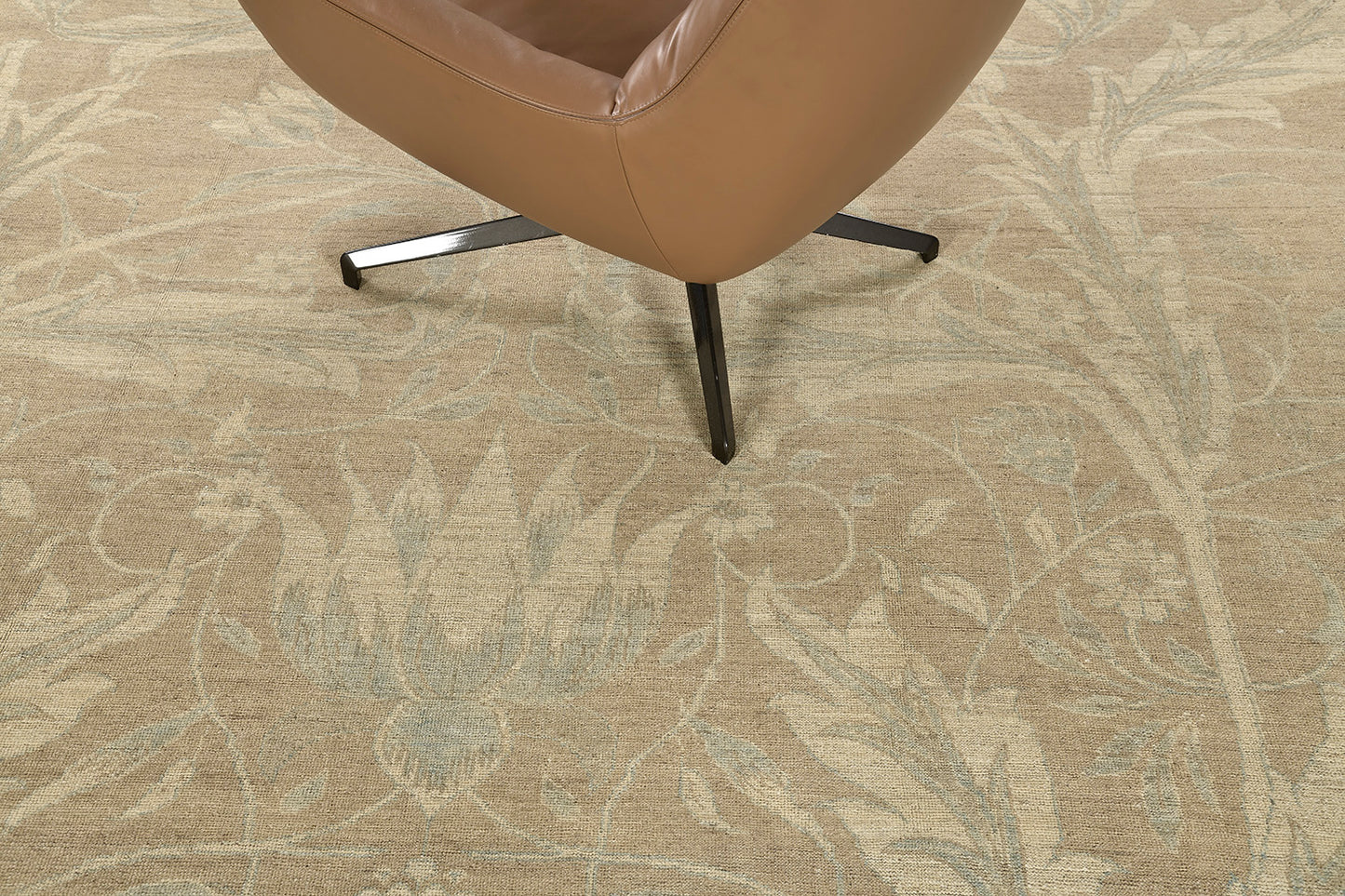 Vintage Style William Morris Design Rug