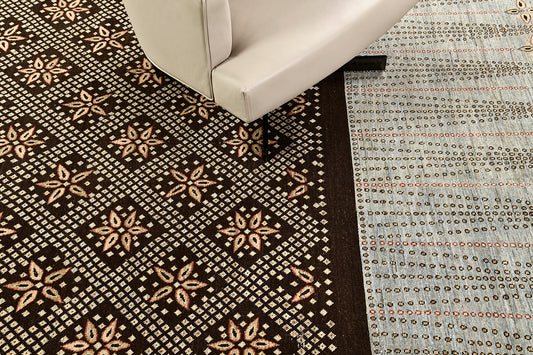 Natural Dye Shawl Design D5068