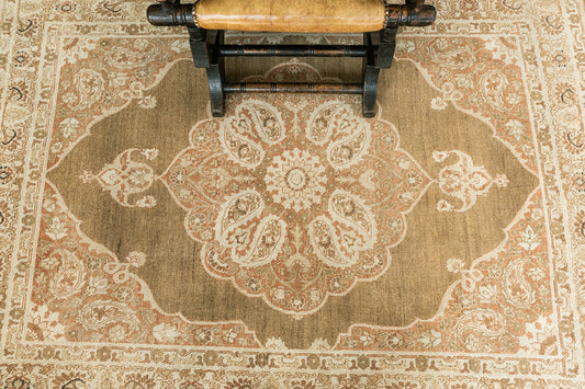 Persian Rug 2172 Antique Persian Tabriz 19210