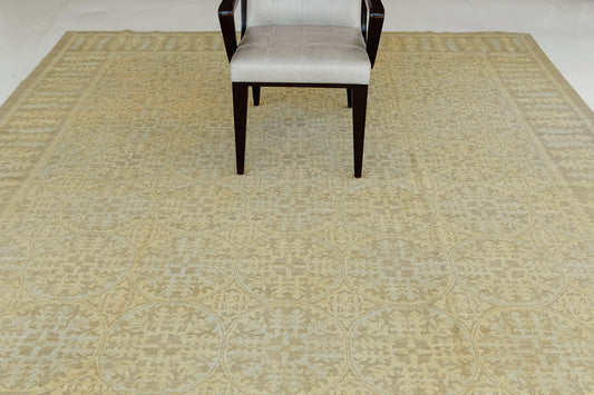 Vintage Style Arts and Crafts Design Rug