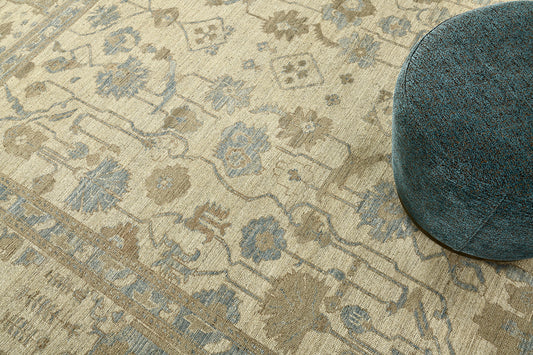 Vintage Style Sultanabad Revival Rug