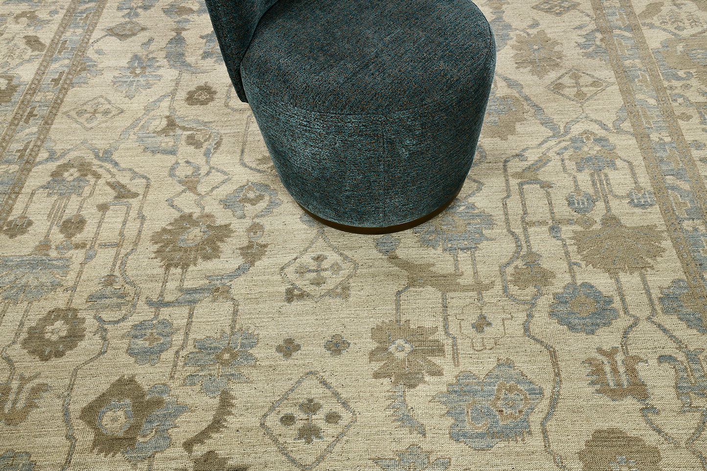 Vintage Style Sultanabad Revival Rug