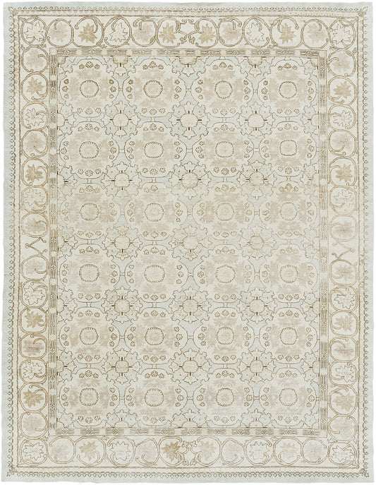 Vintage Style Arts and Crafts Design Rug