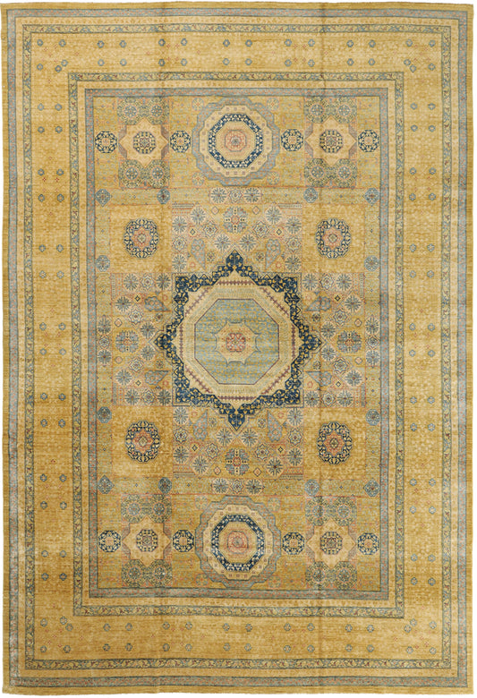 Natural Dye Mamluk Design Rug Fable Collection D5566