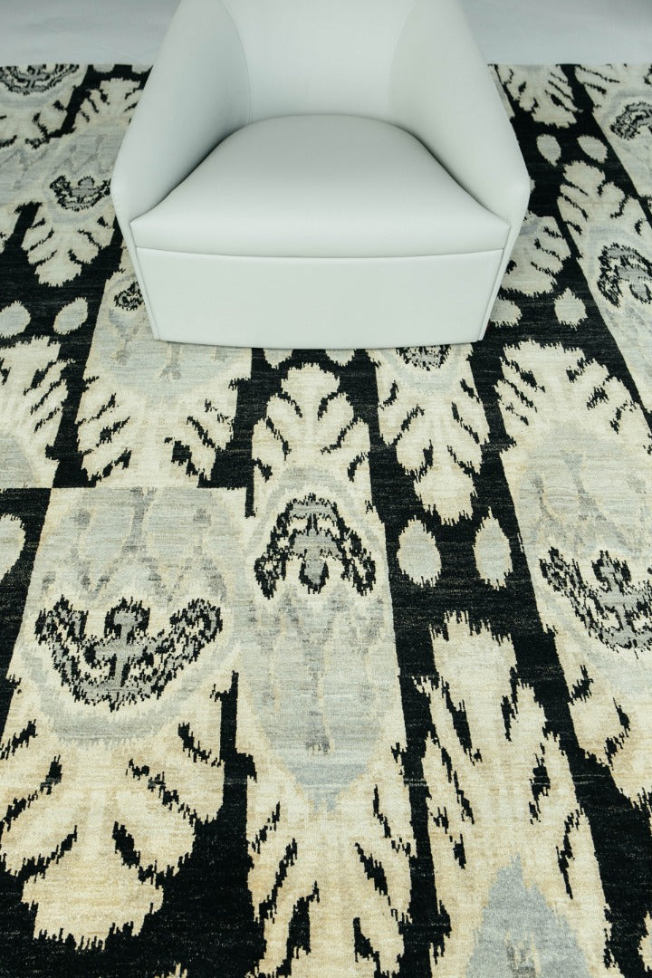 Ikat Design Rug Zanda
