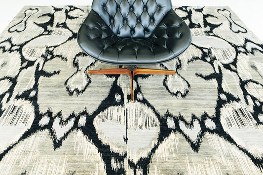 Ikat Design Rug Berja