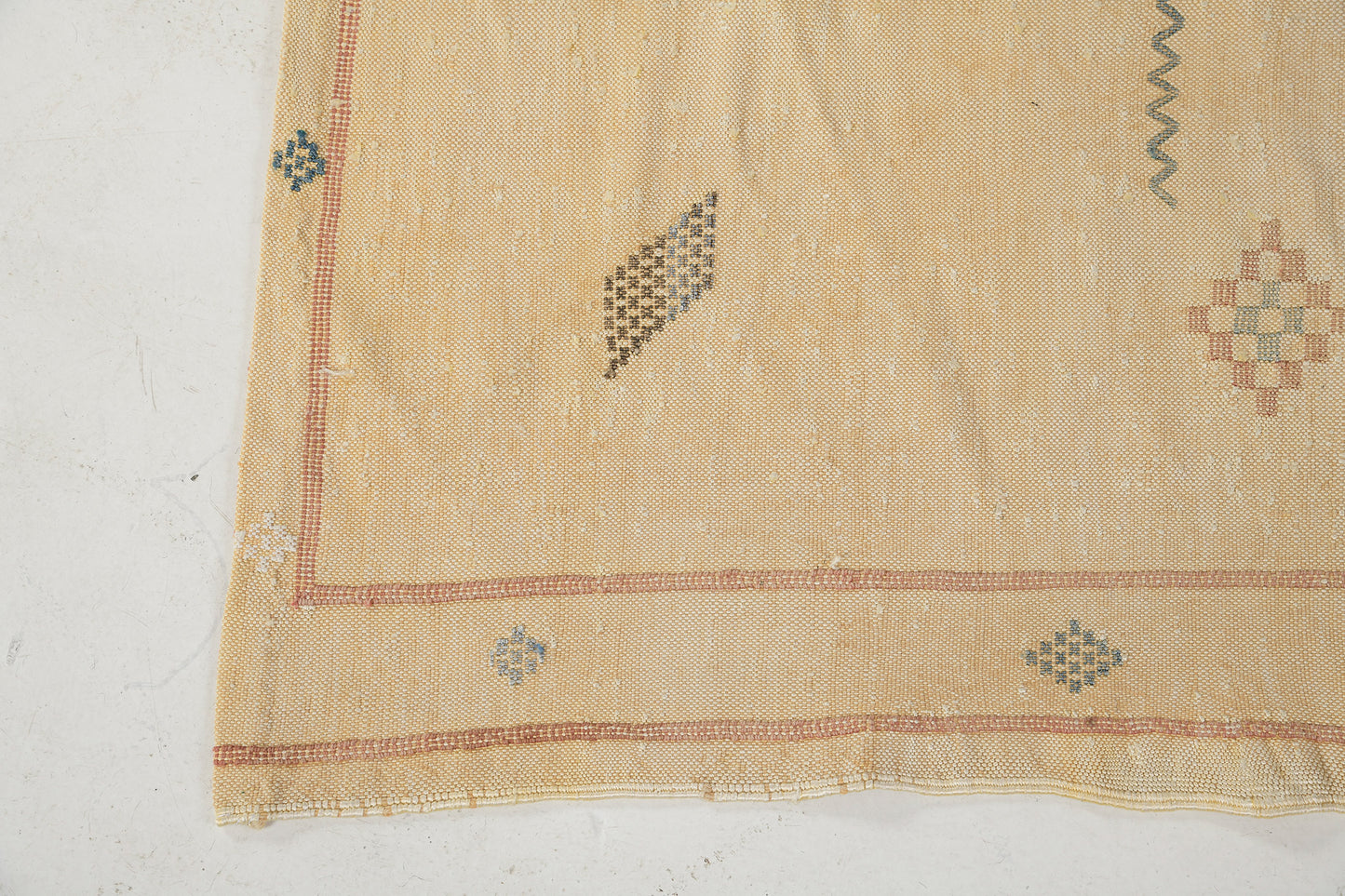Vintage Style African Tribal Flat Weave Kilim