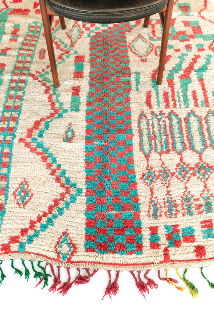 Modern Rug Image 13600 Vintage Moroccan Rug Azilal Tribe Atlas Collection