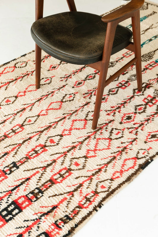Modern Rug Image 12608 Vintage Moroccan Azilal Tribe Berber Rug