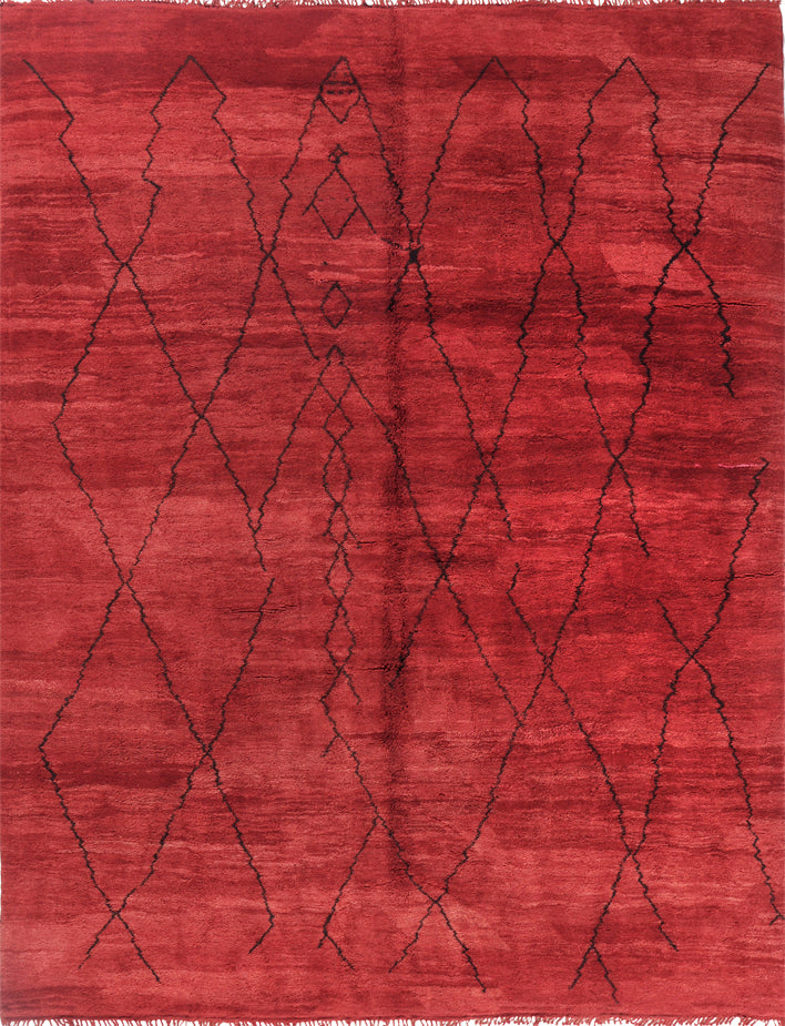 Modern Rug Image 8152 Moroccan Middle Atlas Tribe Rug Atlas Collection