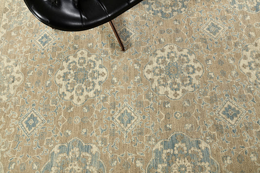 Vintage Style Transitional Design Rug