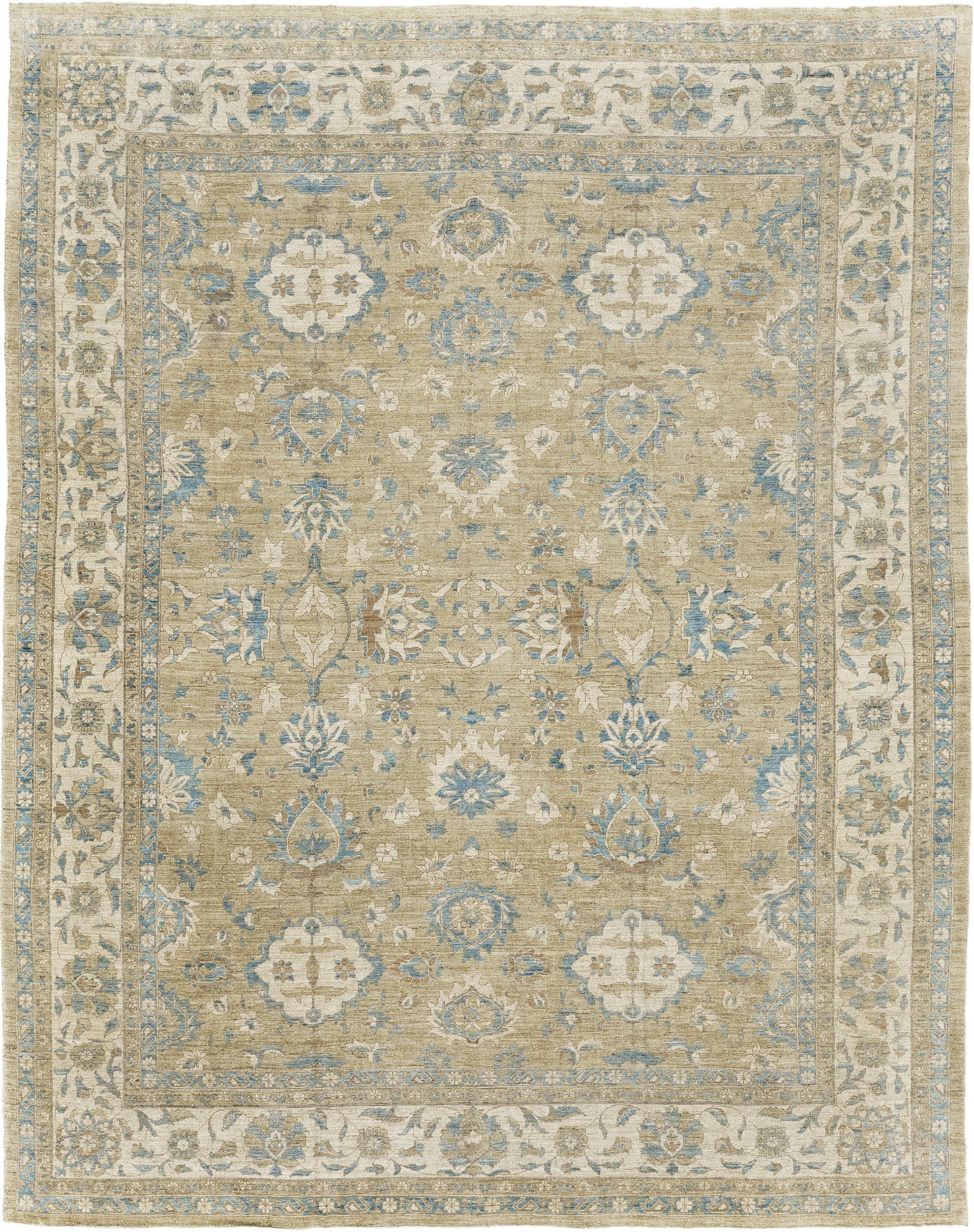 Vintage Style Sultanabad Revival Rug