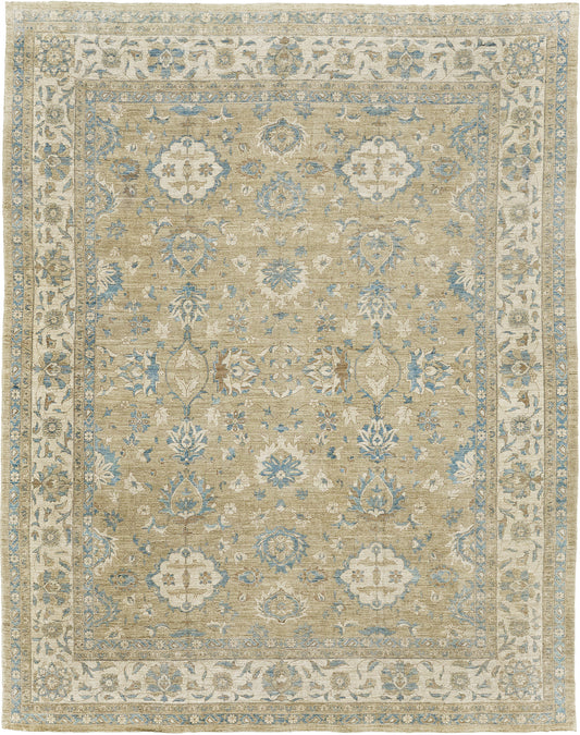 Vintage Style Sultanabad Revival Rug