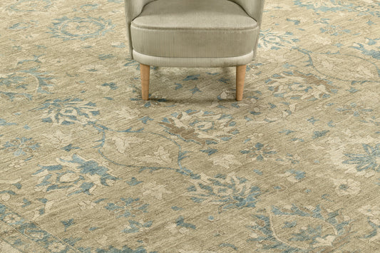 Vintage Style Sultanabad Revival Rug