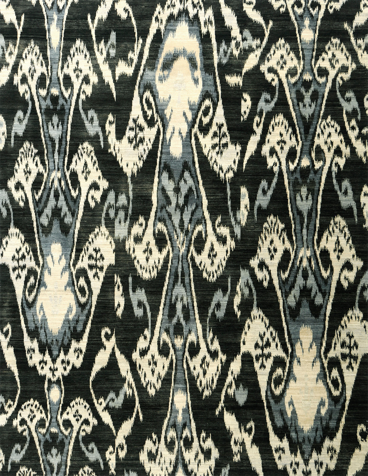 Ikat Design Rug Shahi