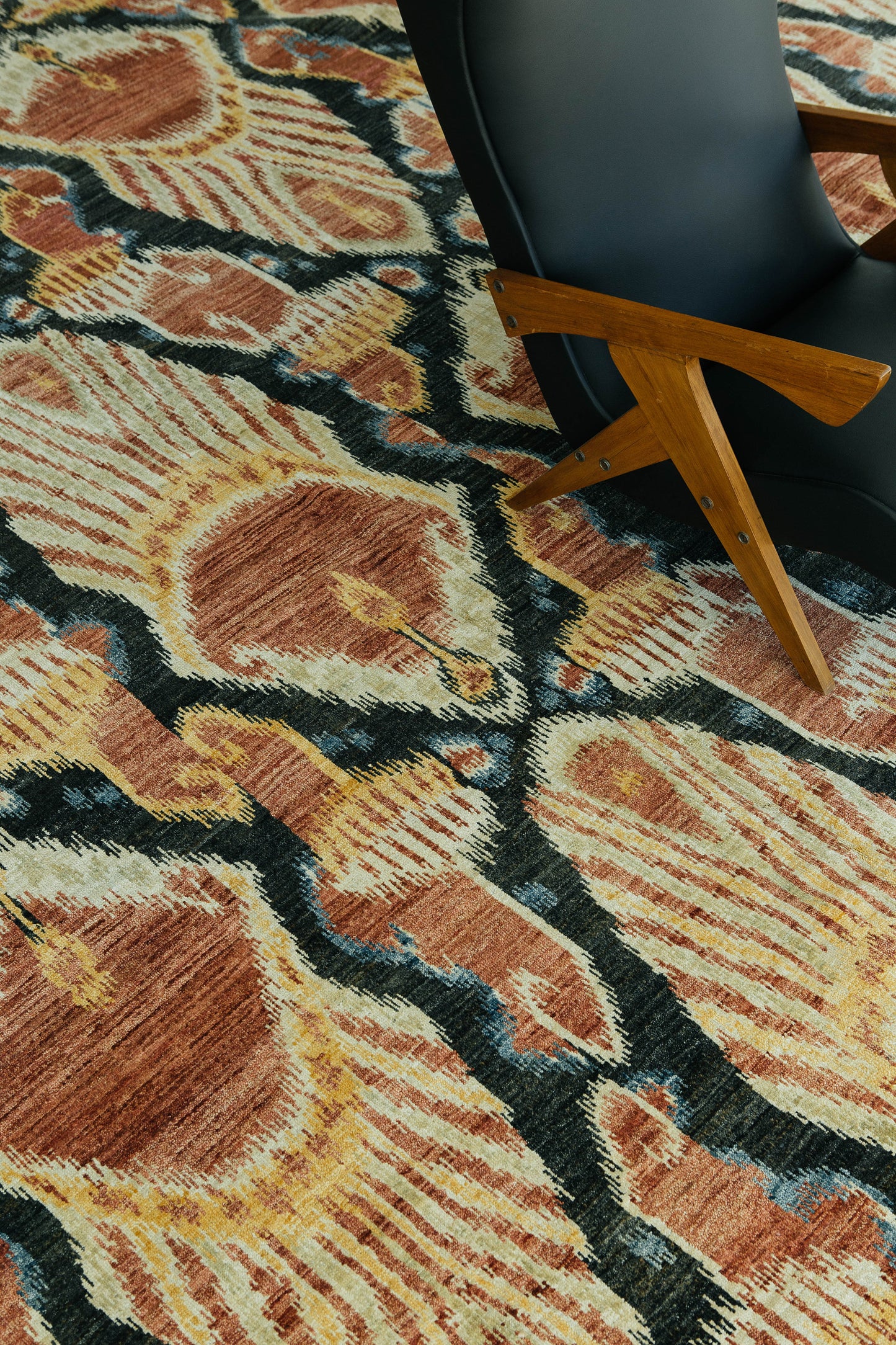 Ikat Design Rug Katchi