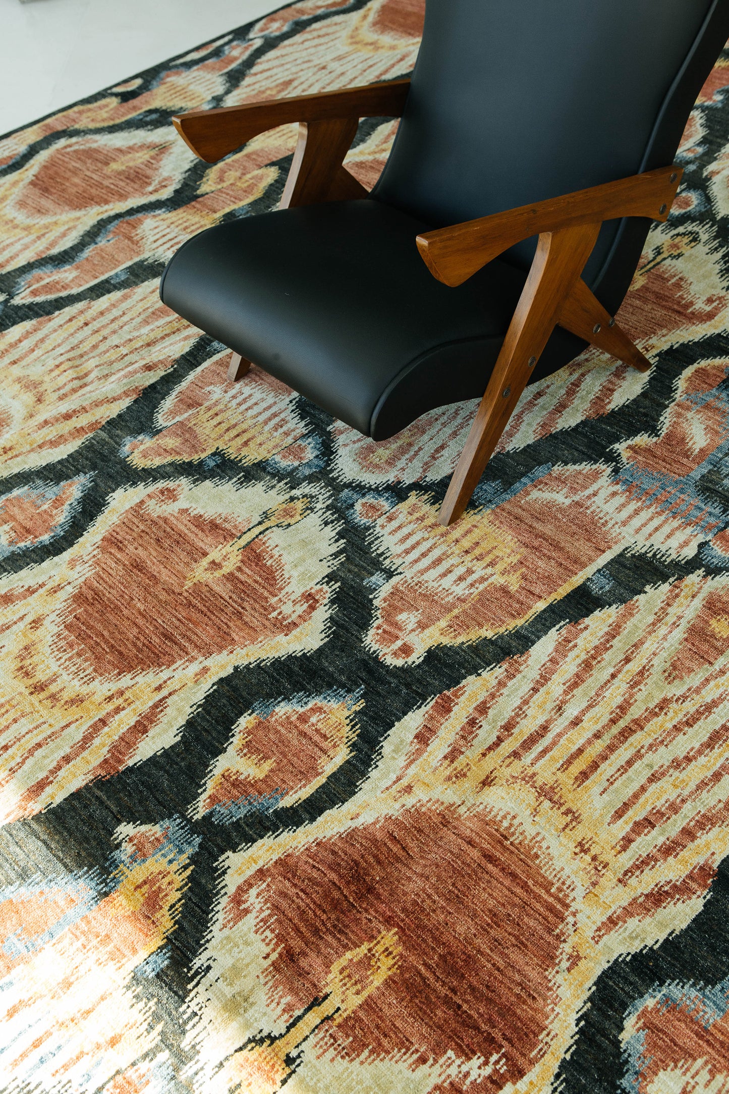 Ikat Design Rug Katchi