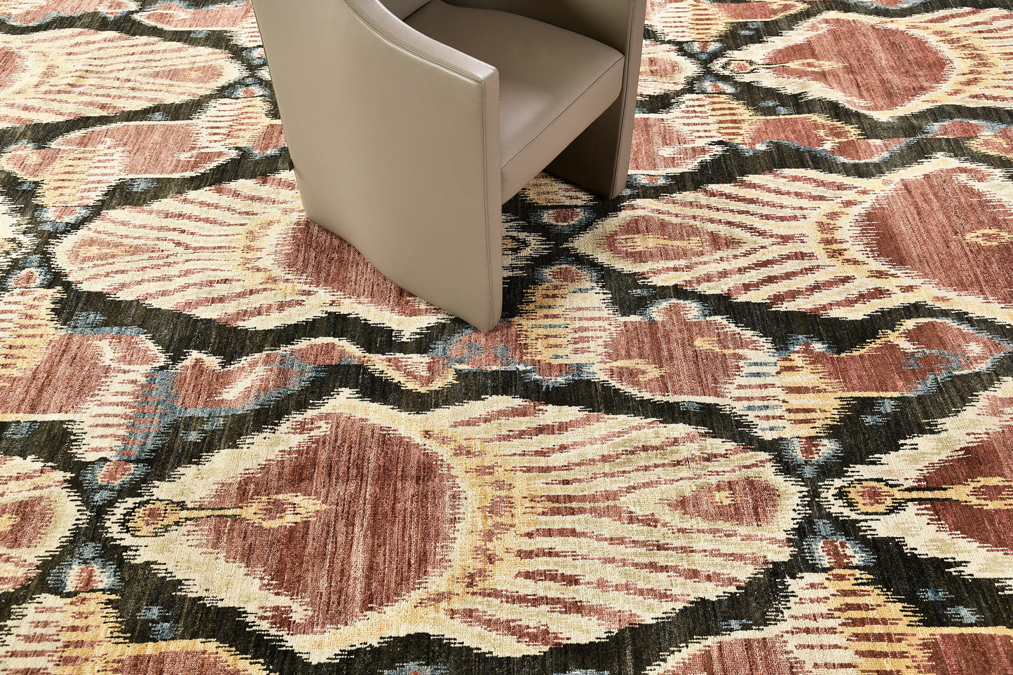 Ikat Design Rug Katchi