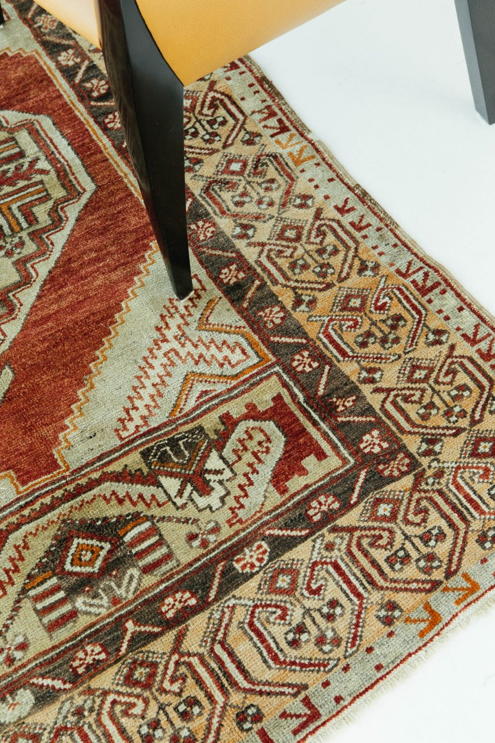 Vintage Turkish Anatolian Rug