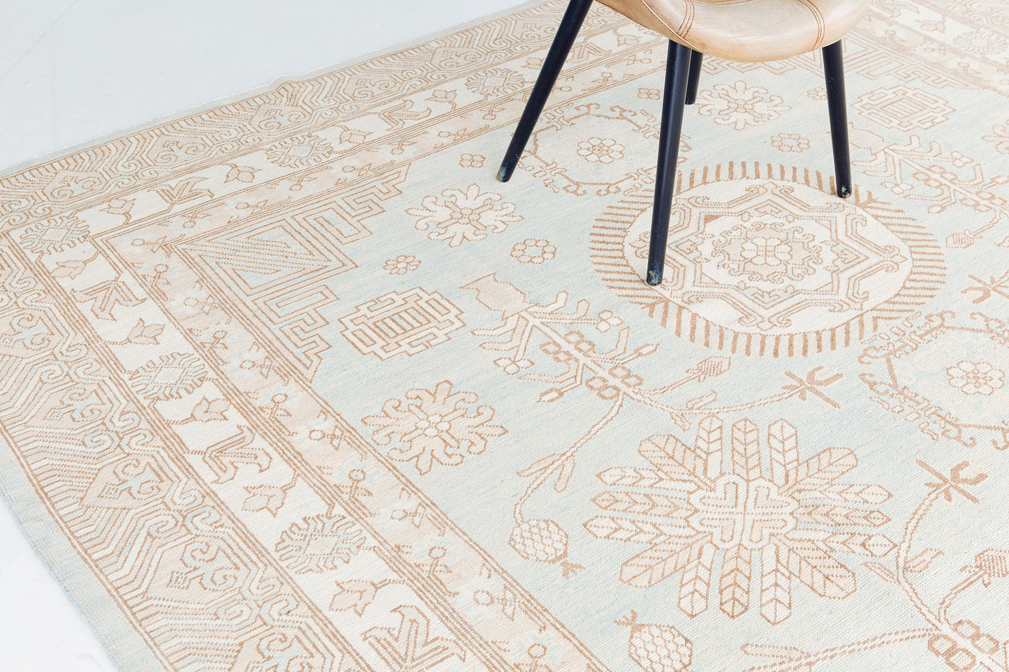 Vintage Style Khotan Design Rug D5583