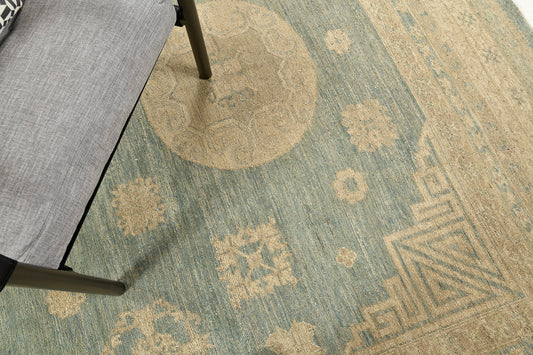 Vintage Style Khotan Revival Rug