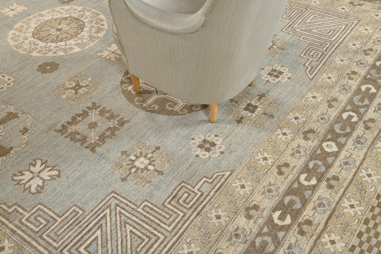 18th Century Khotan Design Revival Rug