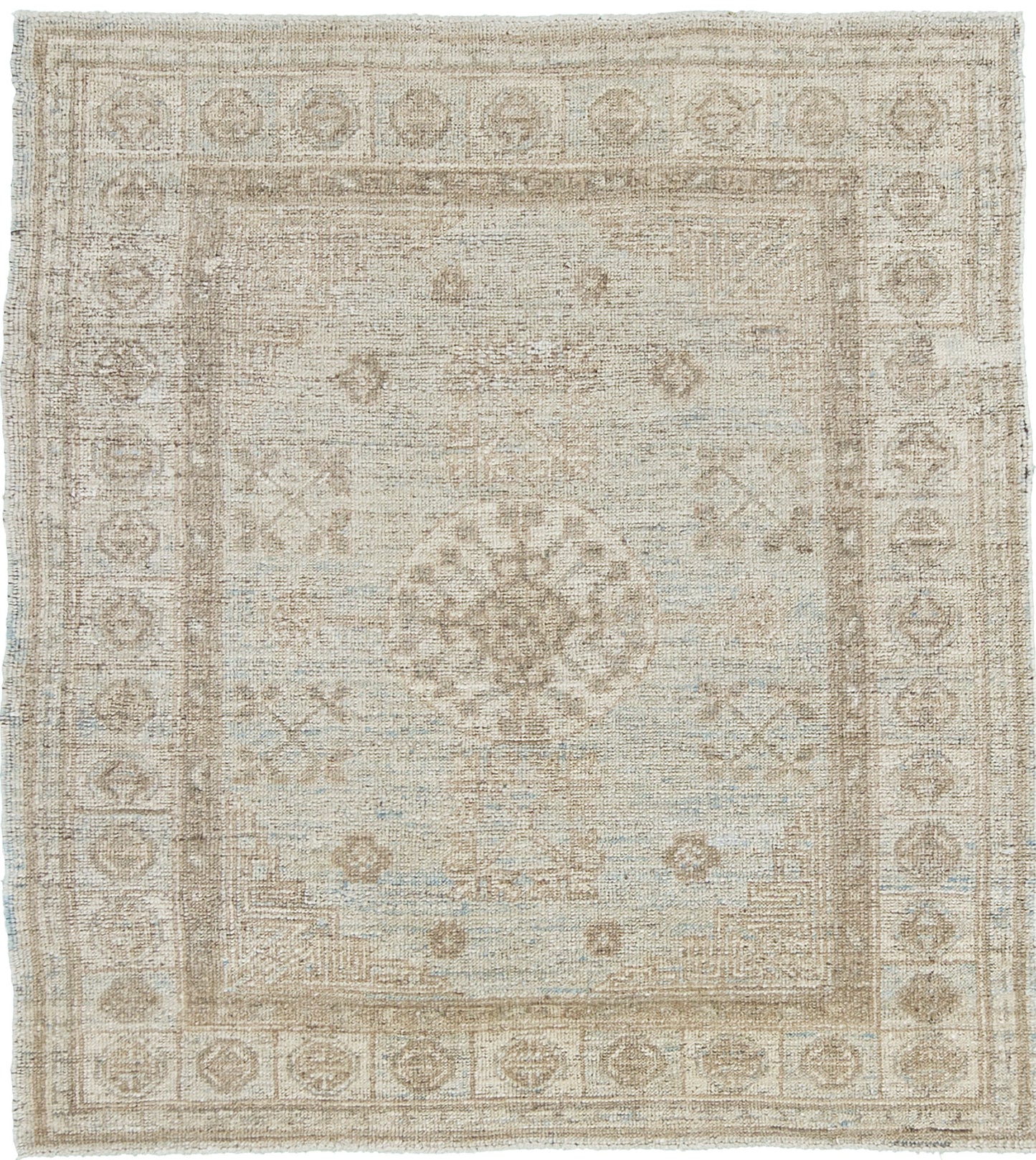 Vintage Style Khotan Revival Rug