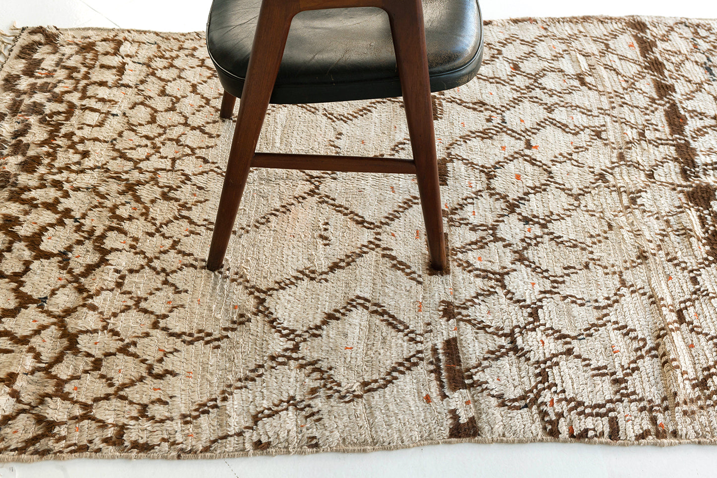 Vintage Moroccan Azilal Tribe Berber Rug