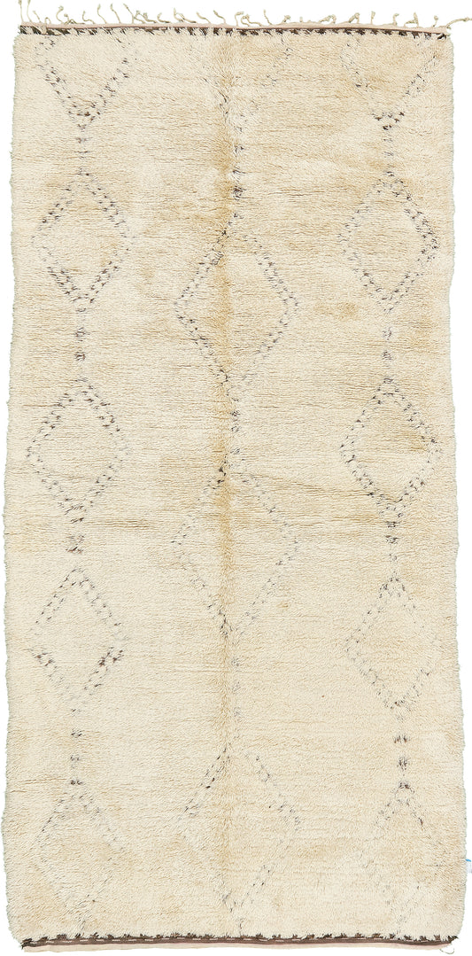 Modern Rug Image 13084 Vintage Moroccan Beni Ourain Tribe Berber Rug