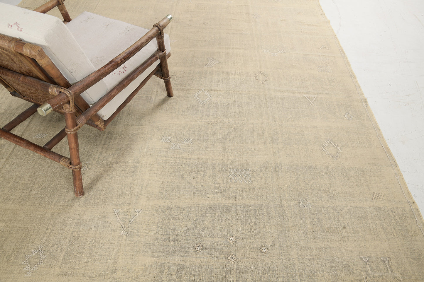 Vintage Style African Tribal Flat Weave Kilim