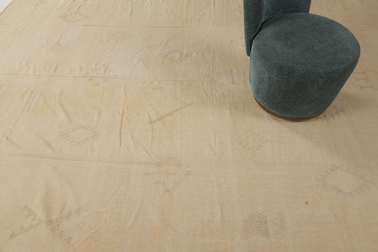 Vintage Style African Tribal Flat Weave Kilim