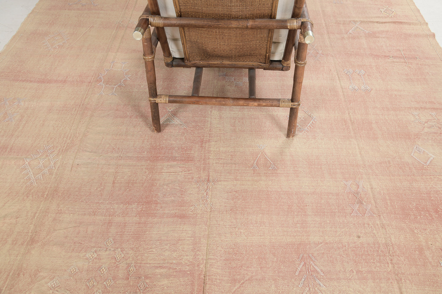 Vintage Style African Tribal Flat Weave Kilim