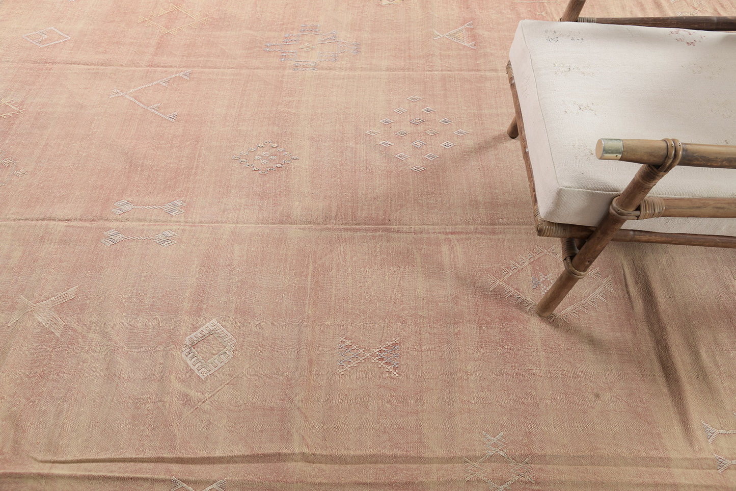 Vintage Style African Tribal Flat Weave Kilim