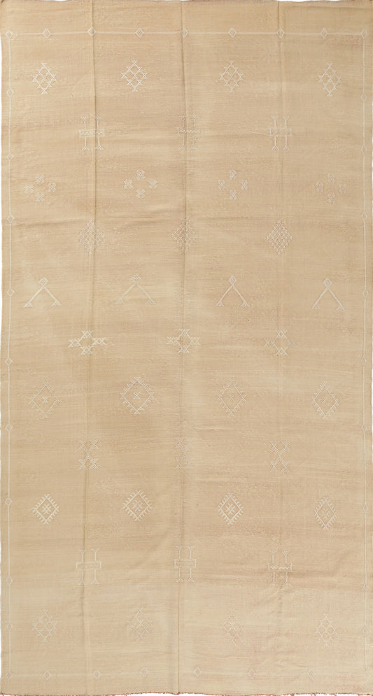 Vintage Style African Tribal Flat Weave Kilim