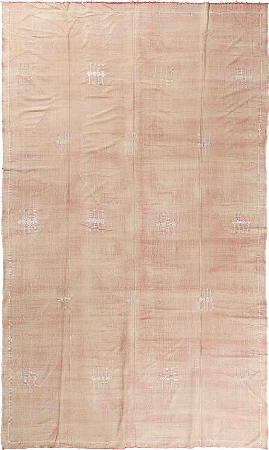 Vintage Style African Tribal Flat Weave Kilim