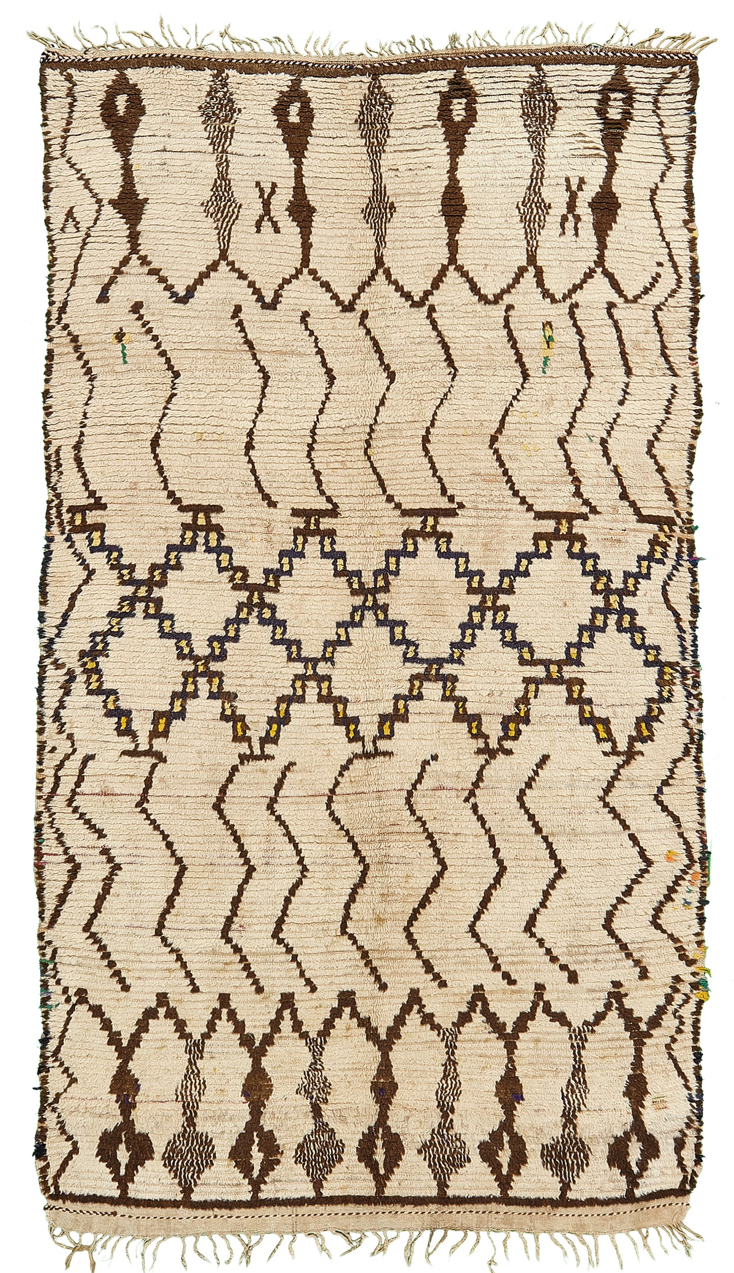 Modern Rug Image 12579 Vintage Moroccan Azilal Tribe Berber Rug