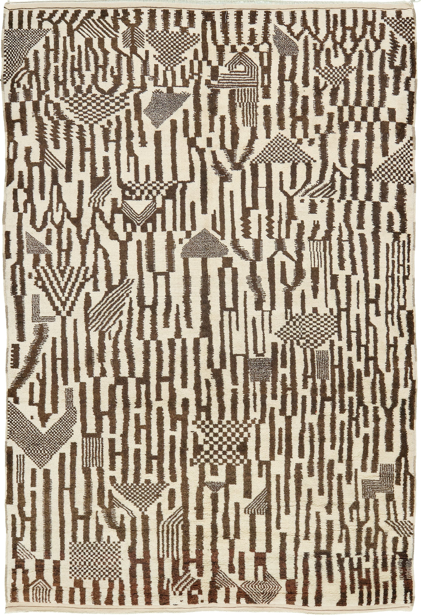 Modern Rug Image 8255 Moroccan Rug Middle Atlas Tribe Atlas Collection