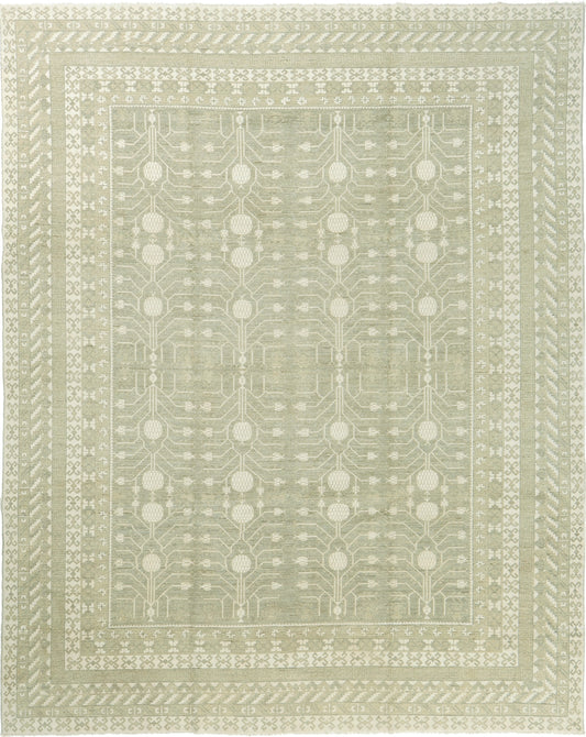 Vintage Style 18 Century Khotan Revival Rug