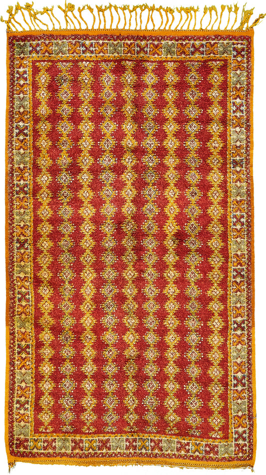 Modern Rug Image 13672 Vintage Moroccan Rug High Atlas Tribe