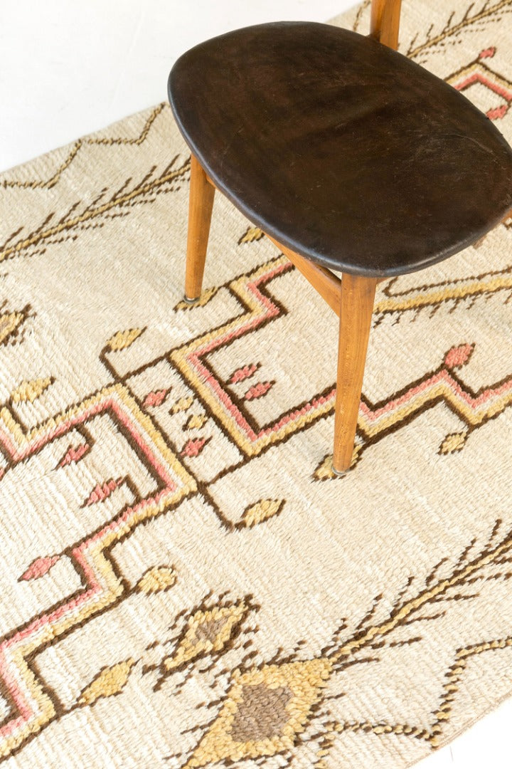 Vintage Moroccan Rug Azilal Tribe