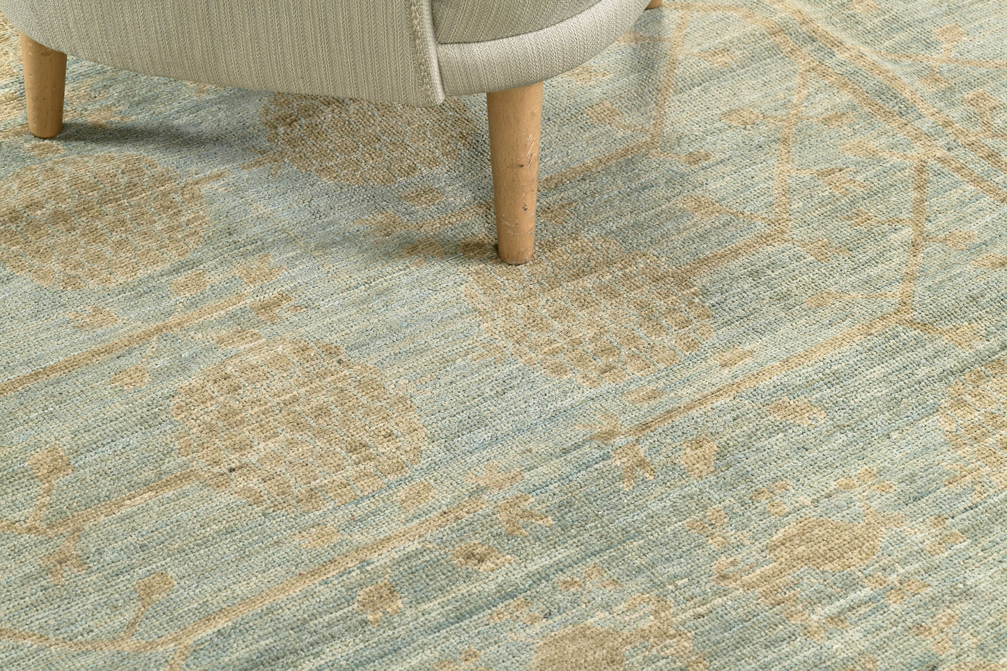 Vintage Style Safira Collection Khotan Revival Rug
