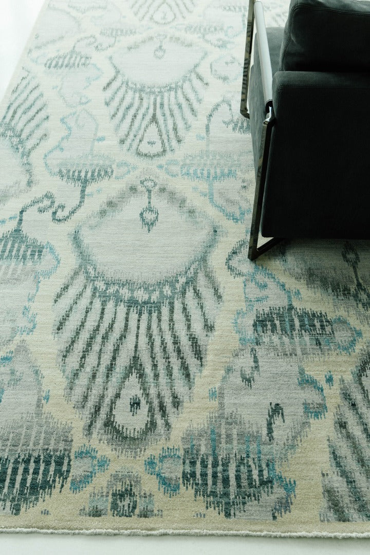 Ikat Design Rug Camzol