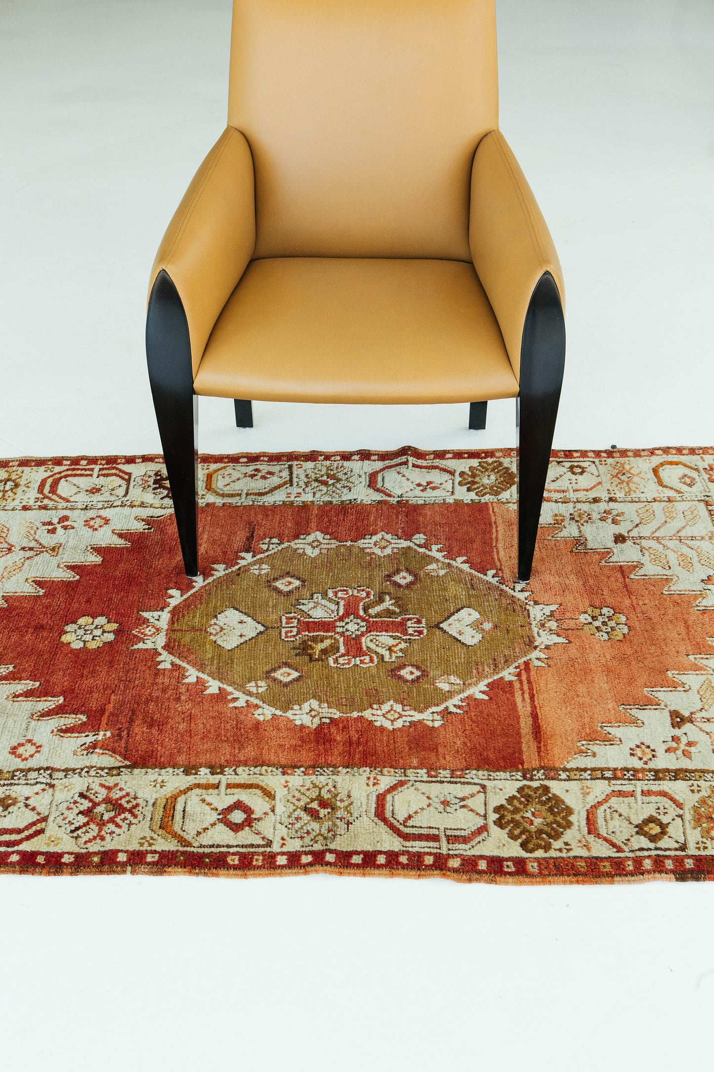 Vintage Turkish Anatolian Rug